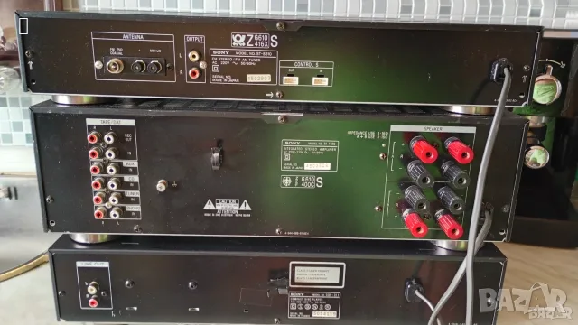 SONY  усилвател тунер и сд плеър, цд плеар, cd player, tuner сони аудио система, уредба, снимка 5 - Декове - 56206022