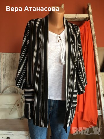 👟Сако тип кимоно🤍с/м/л☑️, снимка 2 - Сака - 42115692