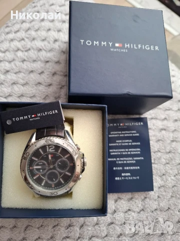 Оригинален мъжки часовник Tommy Hilfiger , снимка 2 - Мъжки - 50504988