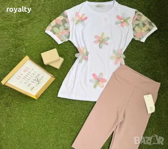 Памучни дамски комплекти , снимка 10 - Спортни екипи - 49756105