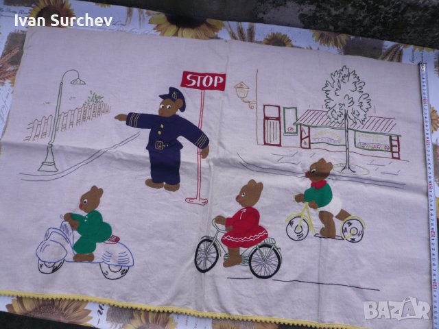 ГОБЛЕН КАВИОР ЗА СТЕНА ДЕТСКИ 60 НА 90 СМ НОВ, снимка 6 - Гоблени - 44418251