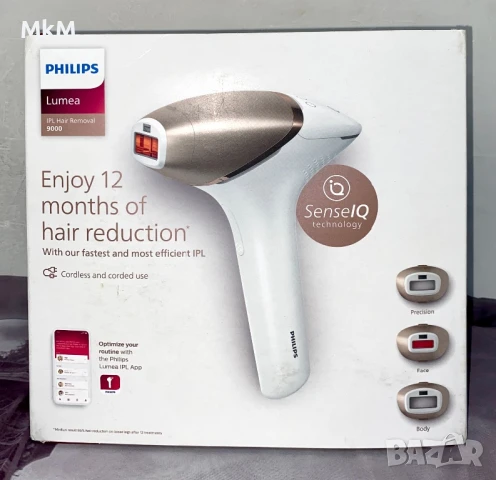 Фотоепилатор Philips Lumea Seria 9000 senseIQ, снимка 3 - Епилатори - 51025278