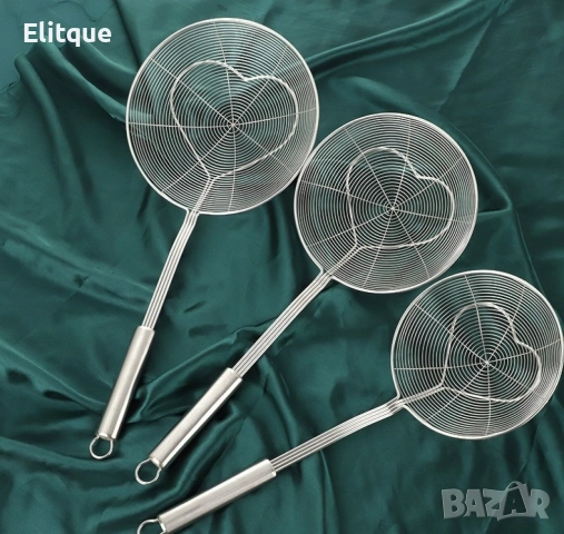 Цедка-лъжица за отцеждане  