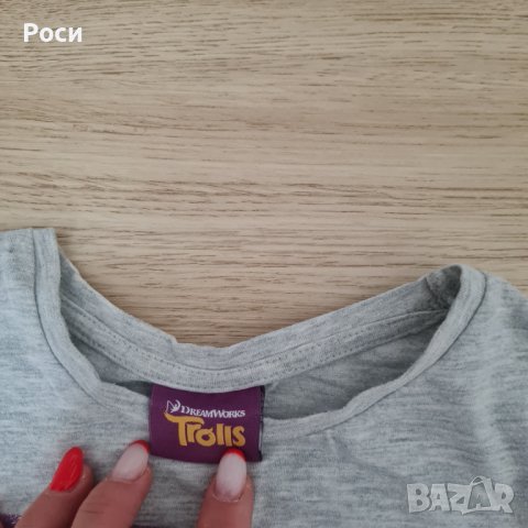 Тениска Тролчетата, снимка 2 - Детски тениски и потници - 41726310