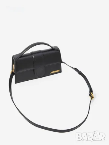 Оригинална кожена чанта Jacquemus Le Grand Bambino, снимка 3 - Чанти - 55929759