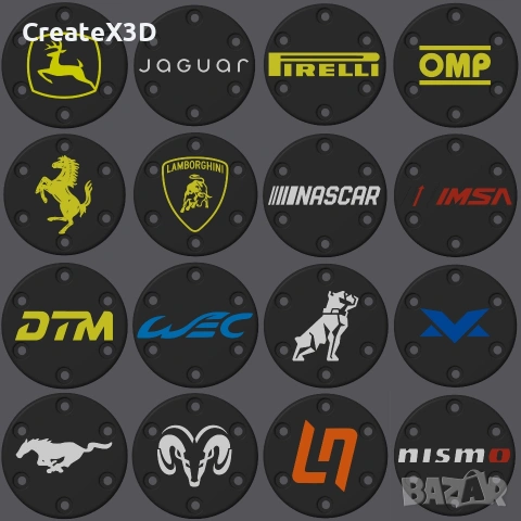 Централни капачета за волан Logitech G29/G920/G923, снимка 7 - Други игри и конзоли - 52959183