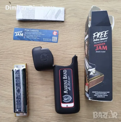 Hohner Marine Band 1896 диатонична хармоника Key of A