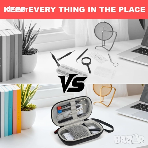 Комплект за ремонт на очила, 42 в 1 професионален комплект, снимка 7 - Слънчеви и диоптрични очила - 52130042