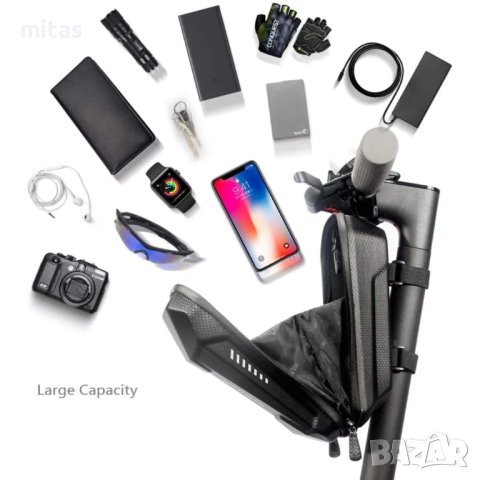 Универсална чанта за електрически скутер WILDMAN, Водоустойчива, 2л/3л, снимка 3 - Аксесоари за велосипеди - 40752267