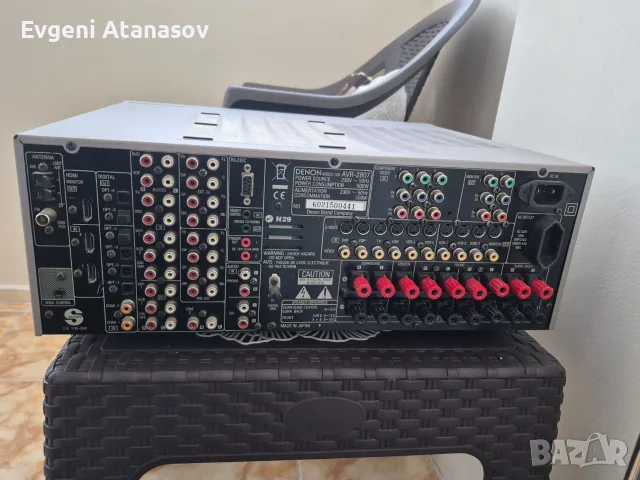 Продавам Denon AVR 2807, снимка 3 - Ресийвъри, усилватели, смесителни пултове - 56348651