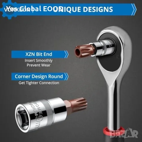 Комплект 10 XZN вложки VORXEON M4–M18, снимка 5 - Други инструменти - 56295832