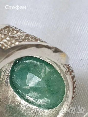 Сребърен пръстен, снимка 3 - Пръстени - 49249964