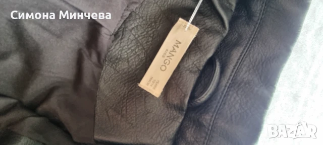 Детско кожено яке Mango, снимка 3 - Детски якета и елеци - 50971218