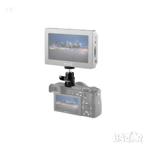 SmallRig бързо освобождаване с винт и резба 1/4 инча, Cold Shoe adapter, снимка 4 - Чанти, стативи, аксесоари - 44243834