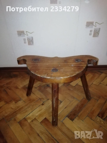 Стари дървени столове, ръчна изработка от различни държави. , снимка 8 - Антикварни и старинни предмети - 53662249