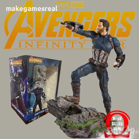 Екшън фигура Avangers Captain America