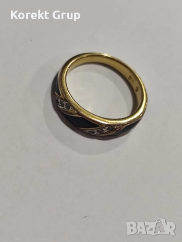 Златен дамски пръстен 14к