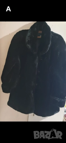 Еко палто пелерина до 120см.гр.об, снимка 3 - Палта, манта - 53222418