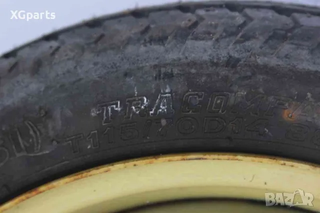 Резервна гума патерица 14 цола 4x100 за Honda Jazz II (2002-2008), снимка 2 - Гуми и джанти - 48699572