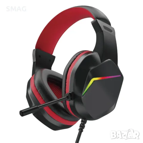 Слушалки за игри с LED светлина S_1233717, снимка 2 - Слушалки и портативни колонки - 48656111