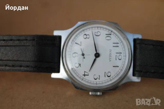 СССР мъжки часовник ''Победа'', снимка 5 - Антикварни и старинни предмети - 47777823