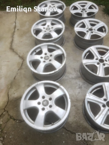 Алуминиеви джанти , снимка 4 - Гуми и джанти - 52378235