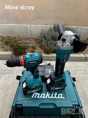 2в1 БЕЗЧЕТКОВ Акумулаторен Ъглошлайф и Винтоверт Makita 36v 8Ah МАКИТА, снимка 4 - Винтоверти - 42522988