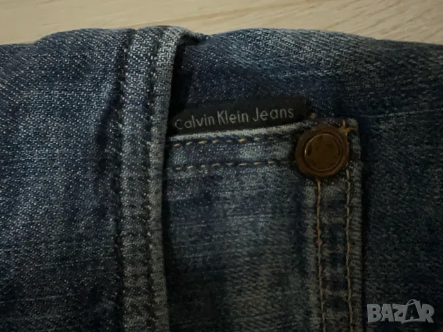Calvin Klein Jeans мъжки дънки Regular Straight W30/L34, снимка 6 - Дънки - 55874312