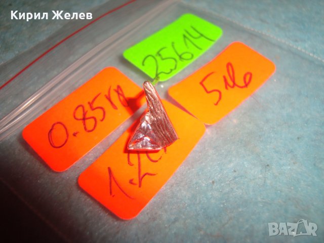 СРЕБЪРНА САПФИРЕНА АРТ ОБЕЦА ЛАКИРАНО СРЕБРО 925 ПРОБА 25614, снимка 8 - Обеци - 35817315