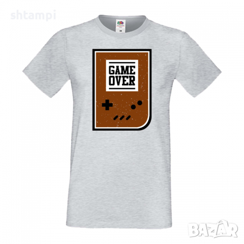 Мъжка тениска Game Over, снимка 5 - Тениски - 36193179