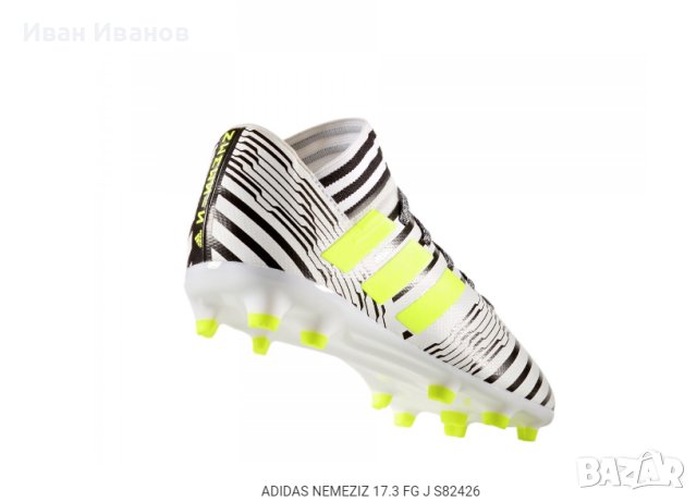 бутонки  ADIDAS NEMEZIZ 17.3 FG J номер 36-36,5, снимка 4 - Футбол - 40803539