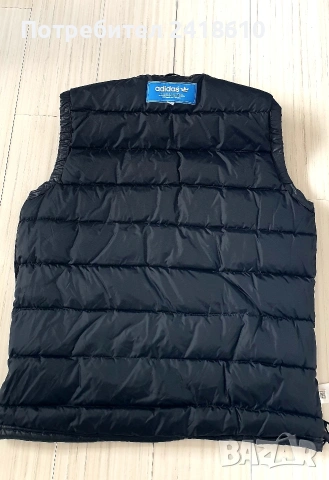 Adidas Originals Motorcycle Vest Mens Size XL / 2XL ОРИГИНАЛ Мъжки Пухен Елек!, снимка 2 - Спортни дрехи, екипи - 53440632