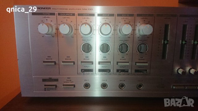 Pioneer MA-100, снимка 2 - Ресийвъри, усилватели, смесителни пултове - 38972656