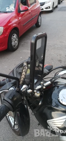 Поставка за телефон на мотор за огледалата, скутер, Универсална стойка за колело., снимка 4 - Аксесоари за велосипеди - 39762003