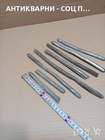 Соц Стар Калай Тегло 1.150кг. Номер 609., снимка 5 - Антикварни и старинни предмети - 53250295