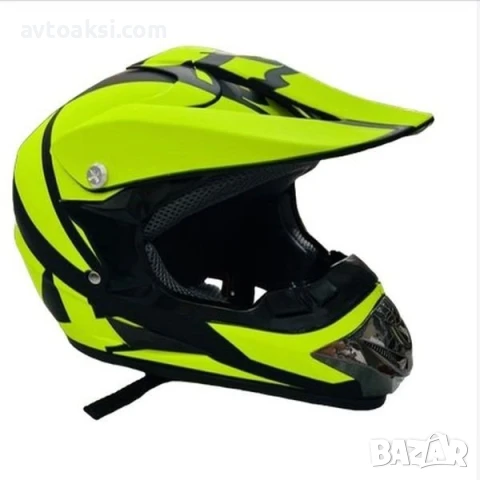 Каска Мотор Крос FOX два цвята, снимка 5 - Аксесоари и консумативи - 50970419