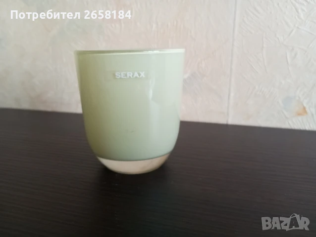 к-т 2бр. чаши, цветно стъкло Serax, снимка 2 - Чаши - 50592114