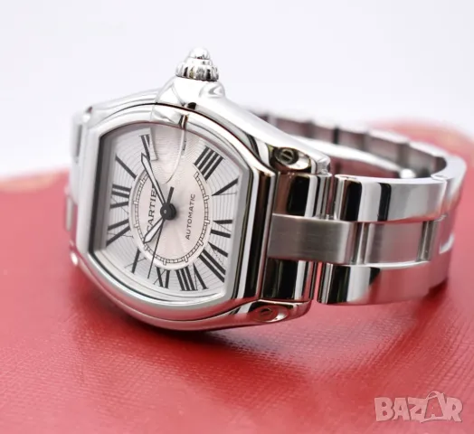 Cartier Roadster 37mm x 44mm Steel White Dial Мъжки / Унисекс, снимка 7 - Мъжки - 47992771