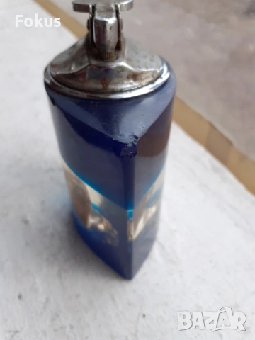 Настолна запалка, снимка 3 - Антикварни и старинни предмети - 53443873