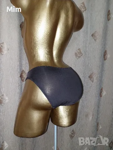 CHANGE 40 еластична бикина в кафяво с дантела , снимка 2 - Бельо - 47886814