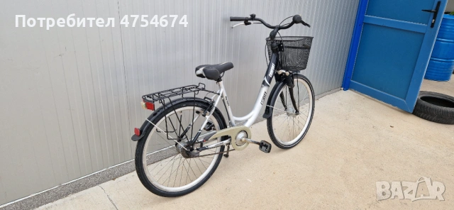 Дамски алуминиев велосипед COMFORT колело с кошница 28', снимка 9 - Велосипеди - 53781039