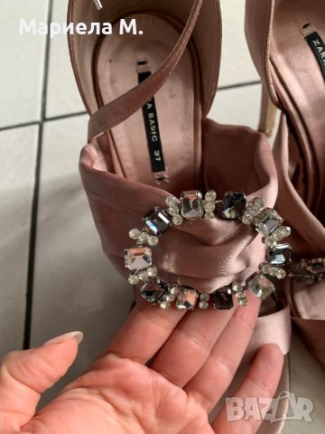 Zara сандали, номер 37, снимка 4 - Сандали - 41431193