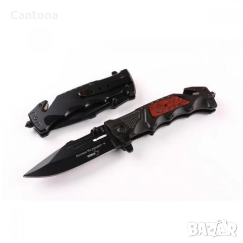 Полуавтоматичен нож BOKER PLUS Automat Kalashnikov 14 - 100x235, снимка 2 - Ножове - 41191496