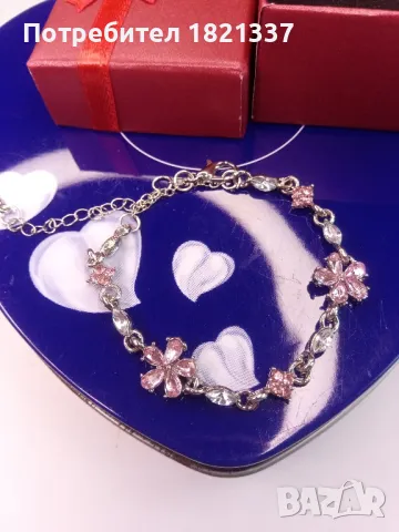 Гривна с кристали , снимка 4 - Гривни - 49096025