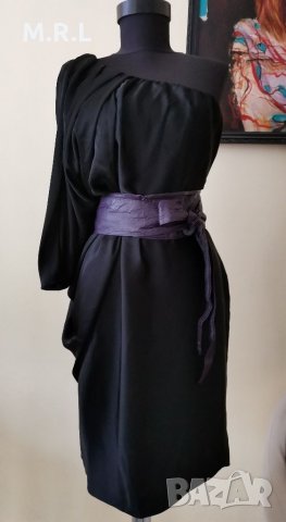 Черна дамска рокля Zara 