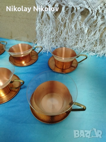 медни сервизи и постакани, снимка 8 - Сервизи - 53612335