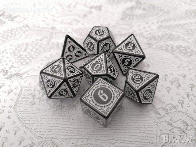 Комплект Зарове; Dungeons and Dragons; D&D; 1d20;, снимка 2 - Настолни игри - 34424341