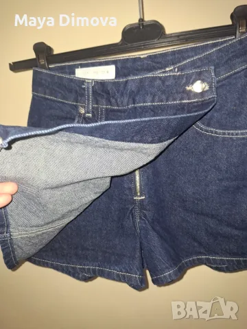 ZARA къси панталонки XS-EUR36 размер, снимка 4 - Къси панталони и бермуди - 56010490
