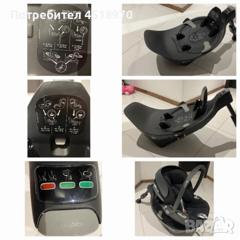 Столче за кола Cybex Cloud T i-Size + база(Base T), снимка 4 - Столчета за кола и колело - 53598913