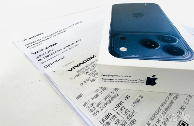 Чисто НОВ! iPhone 17 Pro 512GB Deep Blue ГАРАНЦИЯ 24 Месеца!, снимка 5 - Apple iPhone - 52454354
